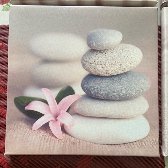 Printed canvas Zen Life art to hang on walls - Picture 2 of 6